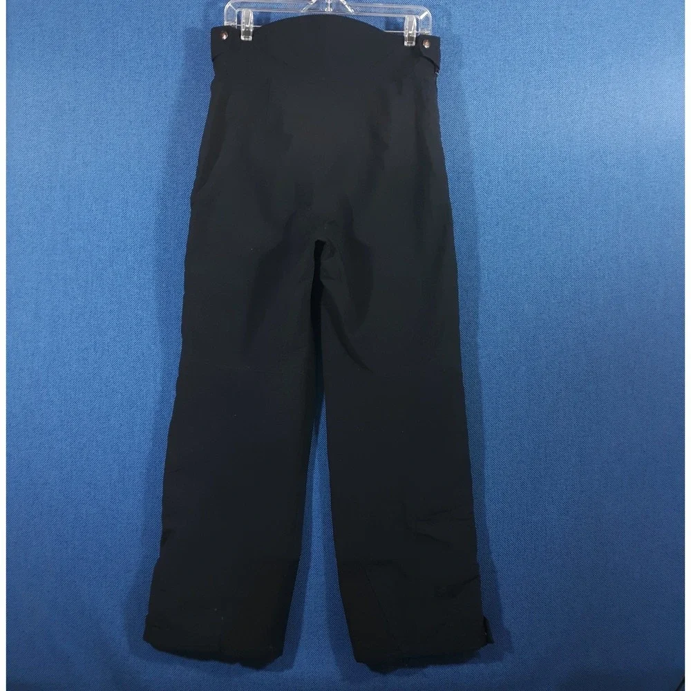 Vintage 1990s The North Face Goretex Ski Pants Vertical Size Medium Black Nylon